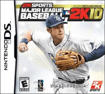 Major League Baseball 2K10 (USA) box cover front